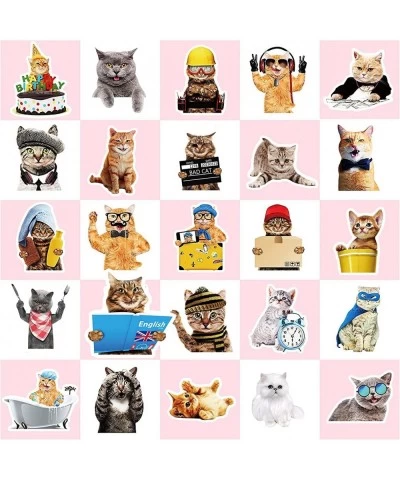 Cat Stickers for Water Bottles 100PCS Cute Cat Stickers for Kids Adults Funny Cat Stickers for Car Skateboard Laptop $16.81 K...