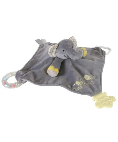 Chewbie Activity Toy and TeeTher Security Blanket Grey Elephant $25.63 Baby Teether Toys