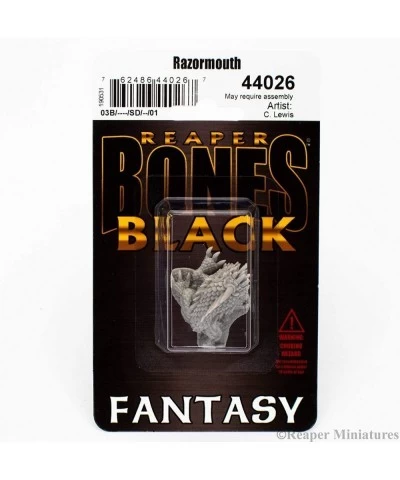 Reaper Miniatures: Bundle 44028 - Torlan and 44026 - Razormouth Bones Black Fantasy Miniature $30.07 Miniature Novelty Toys