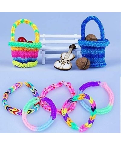 TUEPULL Colorful Rubber Band Bracelet Loom Refill Kit for Kids with Storage Case Box 10800+ pcs $17.08 Kids' Drawing & Writin...