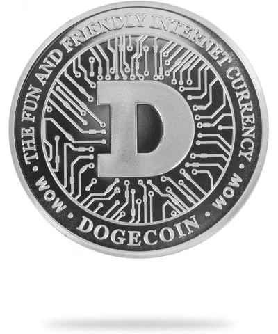 | Dogecoin (Doge) Physical Crypto Coin | Commemorative Cryptocurrency You Can HODL $25.03 Money & Banking Play Toys