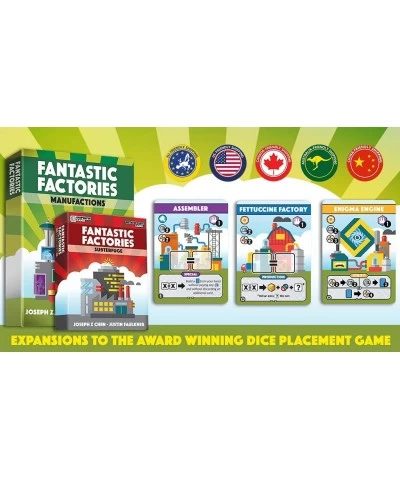 Deepwater Games Fantastic Factories: Manufactions $34.04 Board Games