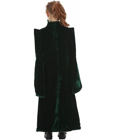 Kids McGonagall Cosplay Costume Halloween Witch Wizard Sorceress Cloak Robe Coat $51.28 Kids' Costumes