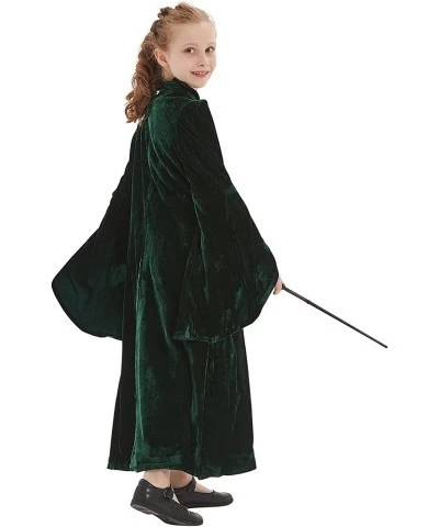 Kids McGonagall Cosplay Costume Halloween Witch Wizard Sorceress Cloak Robe Coat $51.28 Kids' Costumes