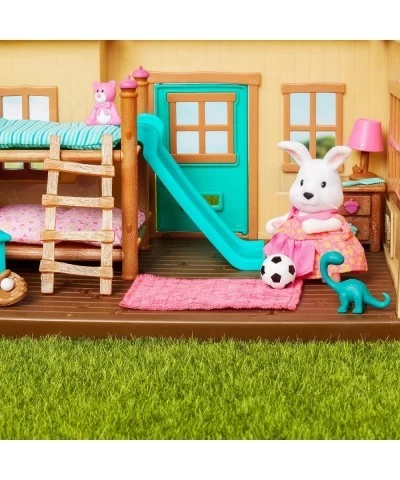 Hoppingoods Rabbit Family Set with Storybook $43.40 Kids' Play Animal Figures