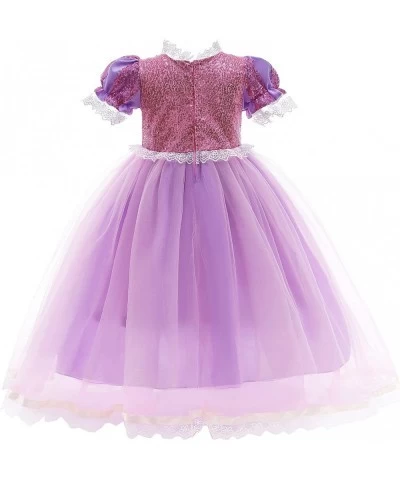 Princess Dress up Party Dress up Halloween Costumes Birthday Party with Headband for Toddler Girls $39.39 Kids' Costumes