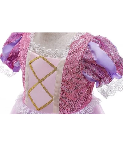 Princess Dress up Party Dress up Halloween Costumes Birthday Party with Headband for Toddler Girls $39.39 Kids' Costumes