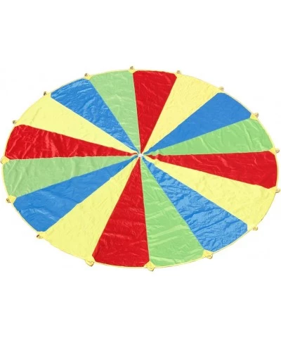 Parachute Play Parachute 10ft 12ft 16ft with 12 Handles 20ft 24ft with 16 Handles for Kids Cooperation Group Play $42.45 Flyi...