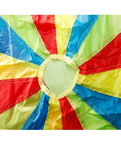 Parachute Play Parachute 10ft 12ft 16ft with 12 Handles 20ft 24ft with 16 Handles for Kids Cooperation Group Play $42.45 Flyi...