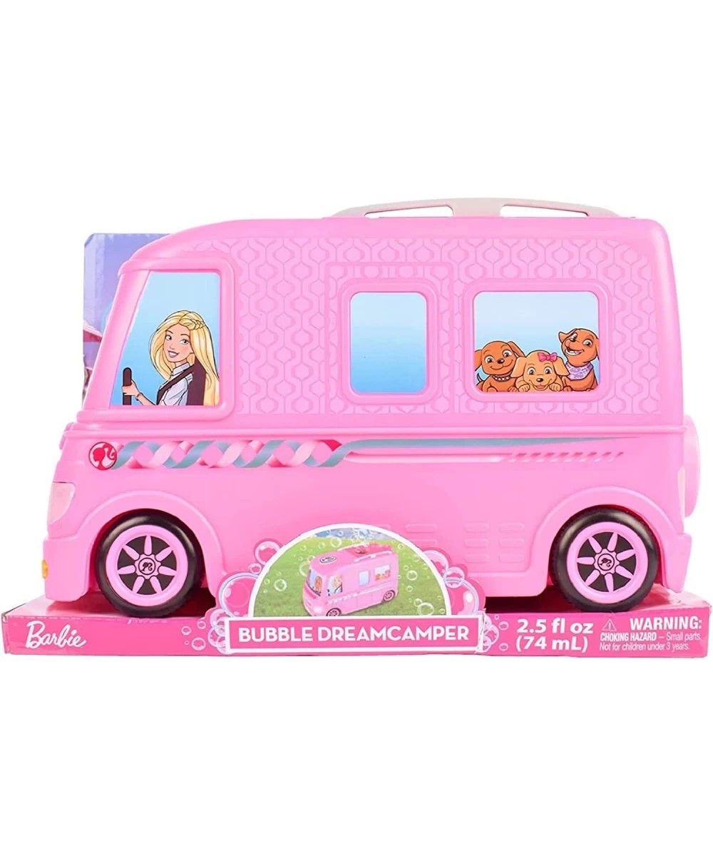 Barbie Dream Camper Bubble Machine | Vehicle Toy with Lights and Sounds for Kids | Bubble Solution Included - Sunny Days Ente...