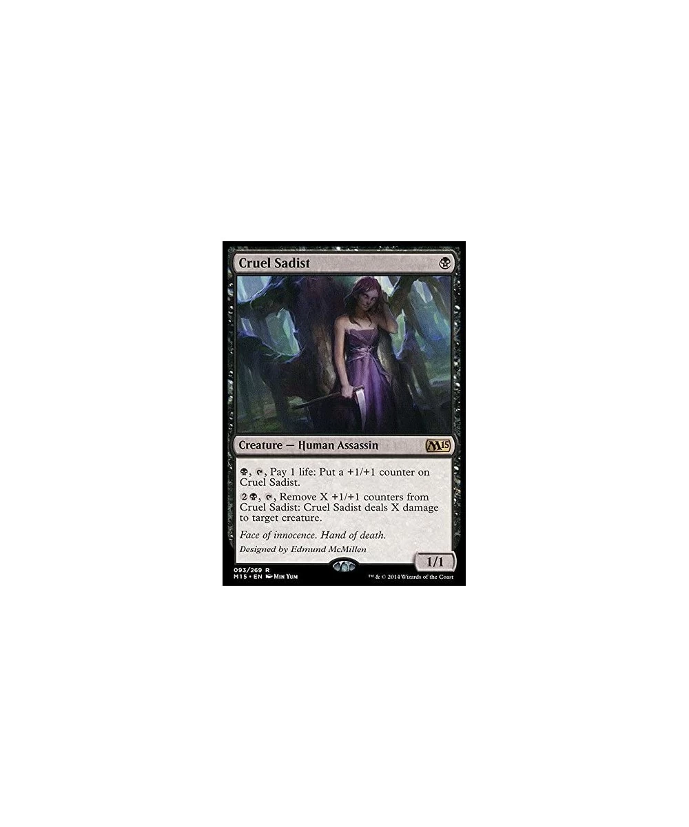 Cruel Sadist (093/269) - Magic 2015 - Foil $12.00 Card Games