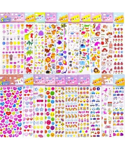 Kids Puffy Stickers for Toddlers - Stickers for Kids 1200 pcs Kids Stickers Variety Pack for Scrapbooking Journal Including A...