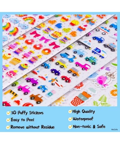 Kids Puffy Stickers for Toddlers - Stickers for Kids 1200 pcs Kids Stickers Variety Pack for Scrapbooking Journal Including A...