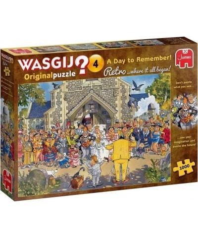 Toys Retro Wasgij Original 4 A Day to Remember for Ages 120 Multicolor 1000 $45.49 Jigsaw Puzzles