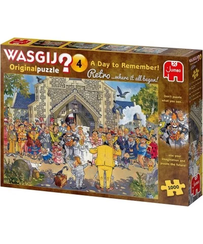 Toys Retro Wasgij Original 4 A Day to Remember for Ages 120 Multicolor 1000 $45.49 Jigsaw Puzzles