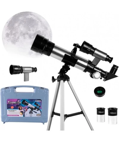 360x50mm Refracting Telescope for Kids with Adjustable Tripod and Finder Scope Portable Astronomical Landscape Telescope for ...