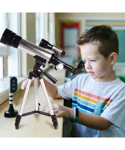 360x50mm Refracting Telescope for Kids with Adjustable Tripod and Finder Scope Portable Astronomical Landscape Telescope for ...