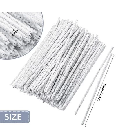 150 Pieces 6 Inch-Long Soft Pipe Cleaners Long Chenille Stems Twistable Pipe Cleaners with Storage Box for Removing Dirty Cle...