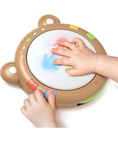 Baby Musical Electronic Toy with Lights & Sounds Babies Light up Drum Toys for Early Hand Development Gift for Infants Toddle...