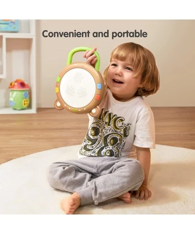 Baby Musical Electronic Toy with Lights & Sounds Babies Light up Drum Toys for Early Hand Development Gift for Infants Toddle...