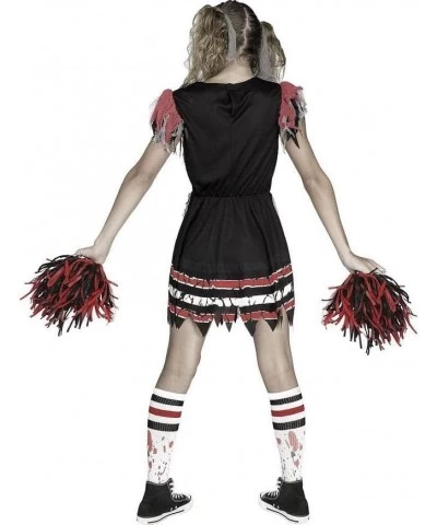 Fun World Kids' Zombie Fearleader Costume Large 12 - 14 Red (118502RLPC) $86.67 Kids' Costumes