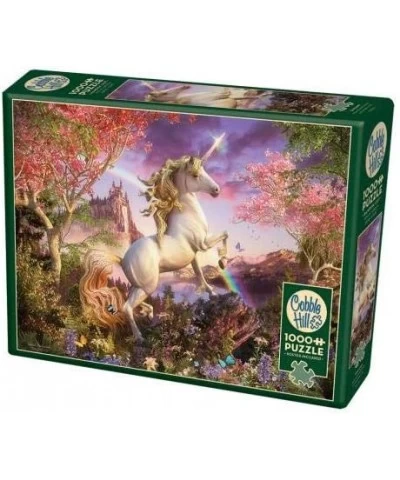 Cobble Hill 1000 Piece Puzzle - Unicorn Jigsaw Puzzle - Sample Poster Included $25.54 Jigsaw Puzzles