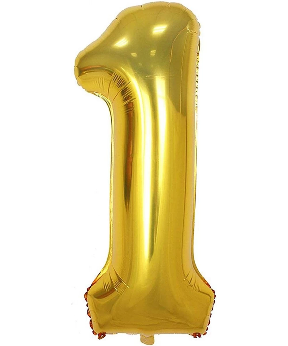 Gold Number 1 Balloon 40 Inch $14.57 Kids' Party Decorations