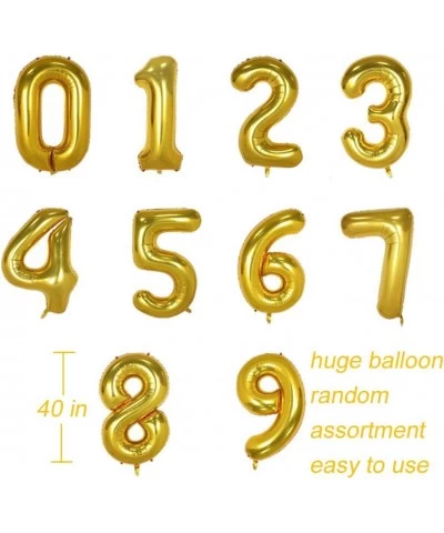 Gold Number 1 Balloon 40 Inch $14.57 Kids' Party Decorations