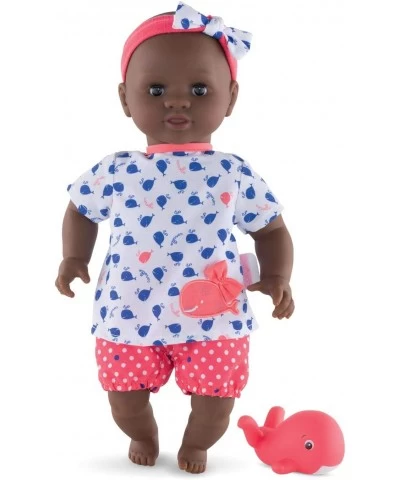 Mon Premier Poupon Bebe Bath Alyzee Baby Doll Pink 12 inch $75.87 Dolls