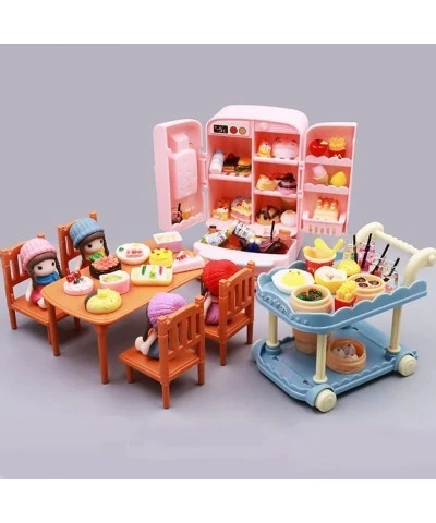 Miniature Food for Dollhouse Mini Stuff Food Drink Bottles Kitchen Accessories for Pretend Play Doll House Party Accessories ...