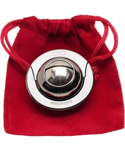 UFO Hanayama Brain Teaser Puzzle New 2019 Release Level 4 Difficulty Rating RED Velveteen Drawstring Pouch Bundled $32.68 Bra...