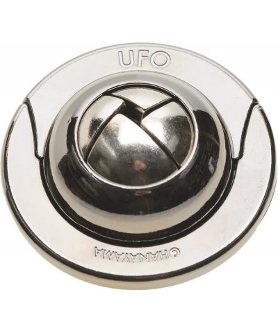 UFO Hanayama Brain Teaser Puzzle New 2019 Release Level 4 Difficulty Rating RED Velveteen Drawstring Pouch Bundled $32.68 Bra...