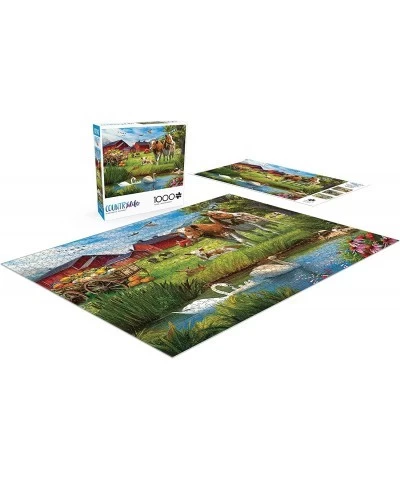 A Day Out at The Farm - 1000 Piece Jigsaw Puzzle $21.39 Jigsaw Puzzles