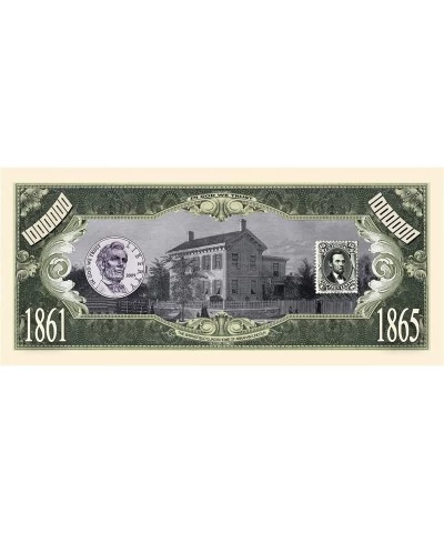 Pack of 50 Bills - Abraham (Honest Abe) Lincoln Million Dollar Bill $24.48 Gags & Practical Joke Toys