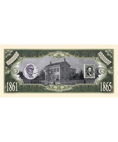 Pack of 50 Bills - Abraham (Honest Abe) Lincoln Million Dollar Bill $24.48 Gags & Practical Joke Toys