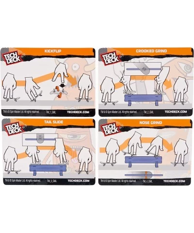 VS Series Toy Machine Skateboards Fingerboard Obstacle and Challenge Card Set $47.08 Finger Toys