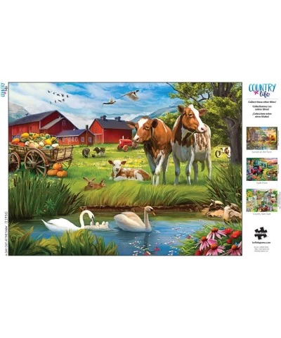 A Day Out at The Farm - 1000 Piece Jigsaw Puzzle $21.39 Jigsaw Puzzles