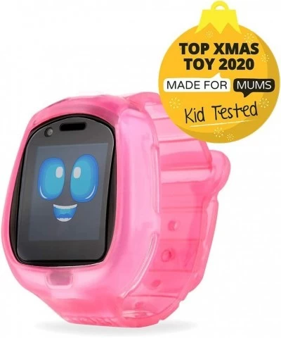 Tobi Robot Smartwatch - Pink with Movable Arms and Legs Fun Expressions Sound Effects Play Games Track Fitness and Steps Buil...