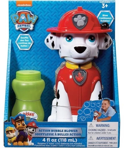 Little Kids Paw Patrol Marshall Action Bubble Blower $30.97 Bubble Blowing Products