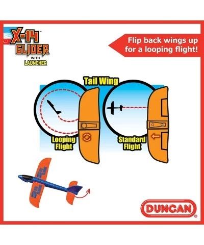 X-14 Glider - Orange with Blue Wings $17.97 Flying Toys