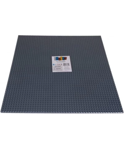 Classic 16x16 Inch Baseplates 2 Pack 100% Compatible with All Major Brands Gray $42.11 Toy Building Sets