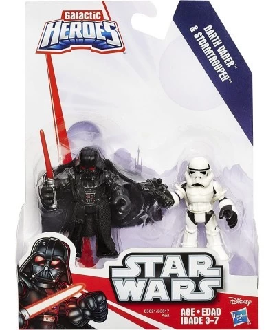 Star Wars Galactic Heroes Darth Vader and Stormtrooper Action Figure (2-Pack) $74.66 Action Figures