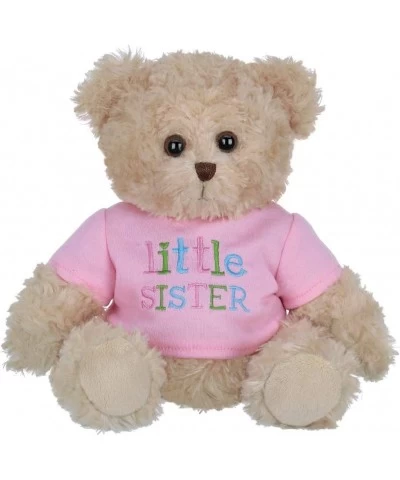 Bearington Ima Lil' Sister Plush Stuffed Animal Teddy Bear in Pink T-Shirt 12 Inches $28.66 Stuffed Animals & Teddy Bears