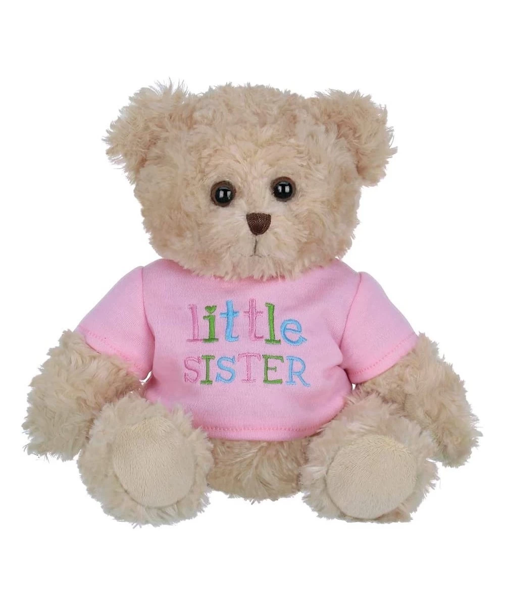 Bearington Ima Lil' Sister Plush Stuffed Animal Teddy Bear in Pink T-Shirt 12 Inches $28.66 Stuffed Animals & Teddy Bears