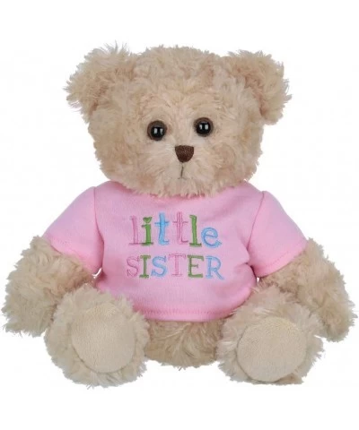 Bearington Ima Lil' Sister Plush Stuffed Animal Teddy Bear in Pink T-Shirt 12 Inches $28.66 Stuffed Animals & Teddy Bears