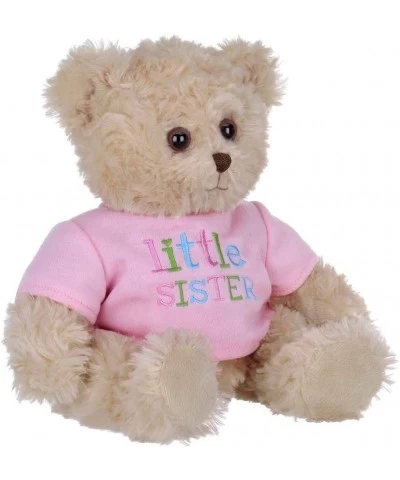 Bearington Ima Lil' Sister Plush Stuffed Animal Teddy Bear in Pink T-Shirt 12 Inches $28.66 Stuffed Animals & Teddy Bears