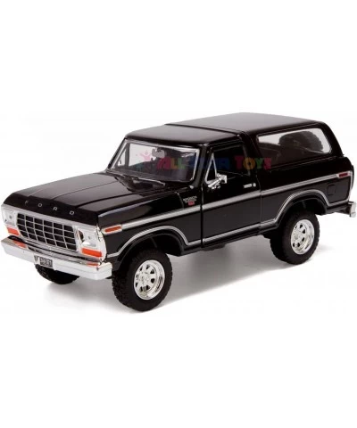 1978 Ford Bronco Ranger XLT 1:24 Diecast Model Car SUV SUT Black with Cap Truck Motormax 79371 $51.48 Kids' Play Trucks