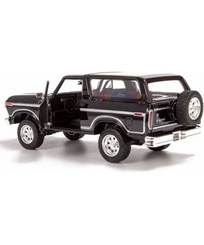 1978 Ford Bronco Ranger XLT 1:24 Diecast Model Car SUV SUT Black with Cap Truck Motormax 79371 $51.48 Kids' Play Trucks