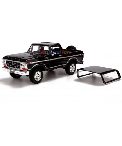 1978 Ford Bronco Ranger XLT 1:24 Diecast Model Car SUV SUT Black with Cap Truck Motormax 79371 $51.48 Kids' Play Trucks