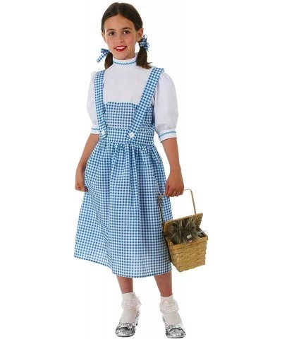 Girls Dorothy Costume Kids Gingham Dress Dorothy Outfit $43.82 Kids' Costumes